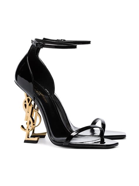 Opyum 110mm YSL heel sandals .